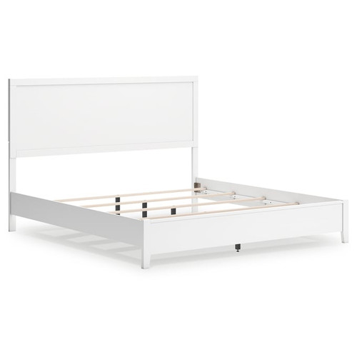 Ashley Furniture Binterglen White 2pc Bedroom Set With King Panel Bed
