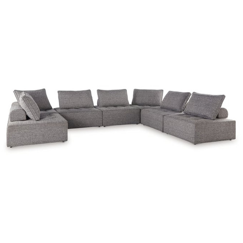 Ashley Furniture Bree Zee Brown 7pc Outdoor Sectional