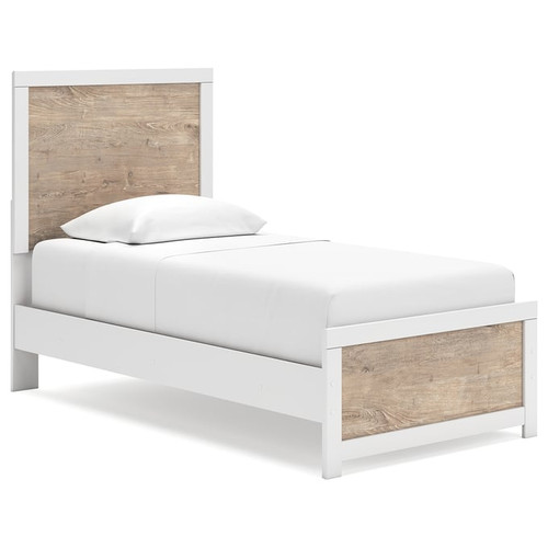 Ashley Furniture Charbitt Two Tone Twin Panel Bed