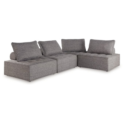 Ashley Furniture Bree Zee Brown 4pc Outdoor Sectional