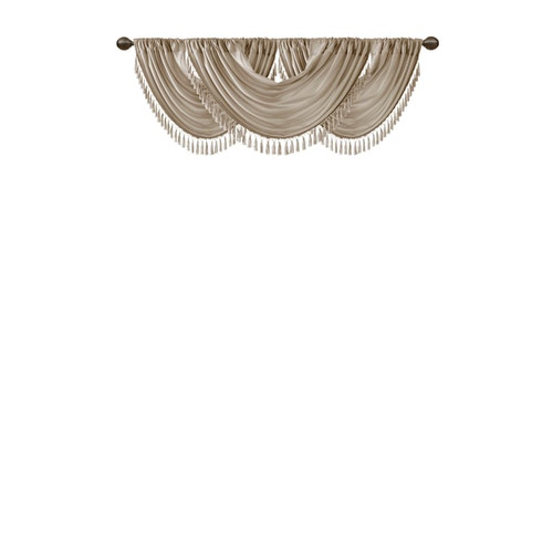 Olliix Madison Park Elena Waterfall Embellished Valances