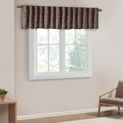 Olliix Madison Park Andora Embroidered Window Valances