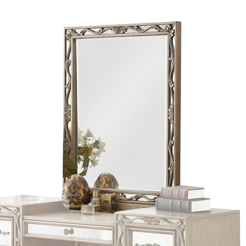 Acme Furniture Orianne Antique Gold Vanity Mirror