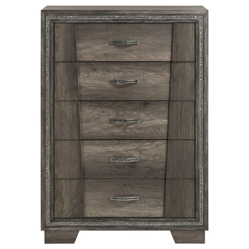 Coaster Furniture Janine Grey 5 Drawers Chest