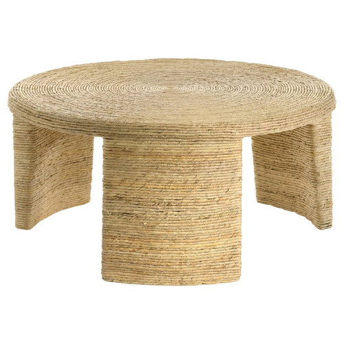 Coaster Furniture Artina Natural Brown Round Coffee Table