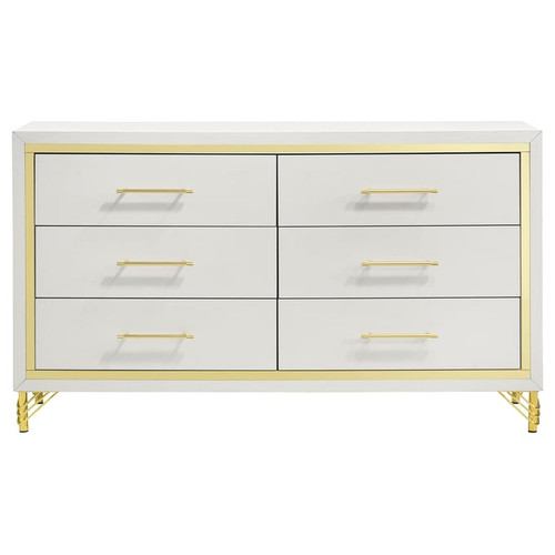 Coaster Furniture Lucia White Dresser