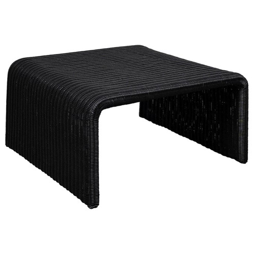 Coaster Furniture Cahya Black Woven Coffee Table