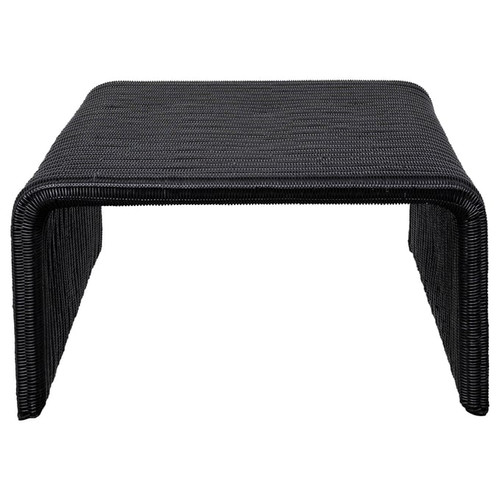 Coaster Furniture Cahya Black Woven Coffee Table