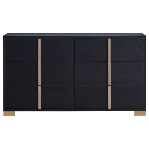 Coaster Furniture Marceline Black 6 Drawers Dressers