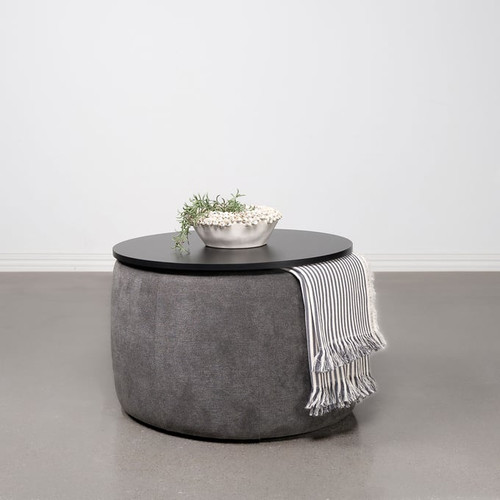 Coaster Furniture Tesoro Grey Ottoman