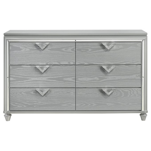 Coaster Furniture Veronica Silver Dresser