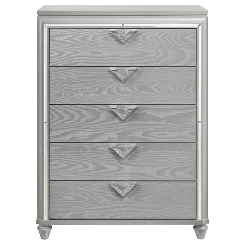 Coaster Furniture Veronica Silver Chest