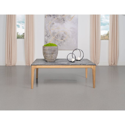 Coaster Furniture Polaris Grey Coffee Table