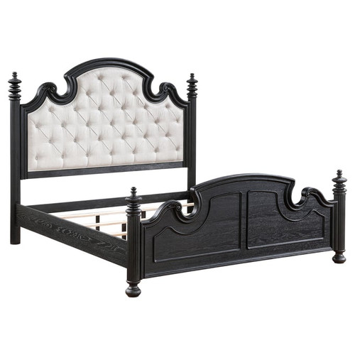 Coaster Furniture Celina Black 2pc Bedroom Set with King Bed