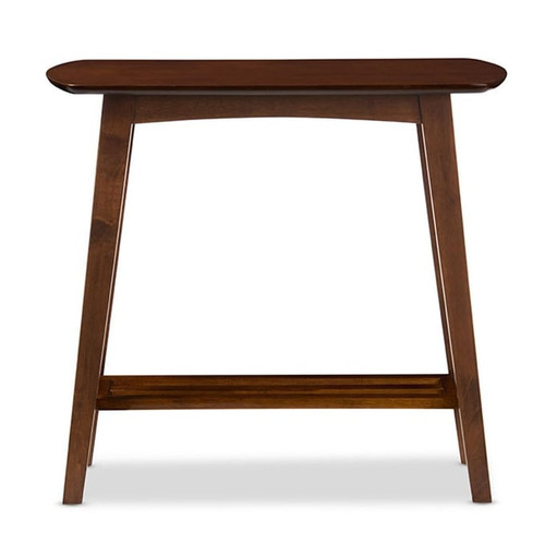 Baxton Studio Sacramento Walnut Brown Console Table