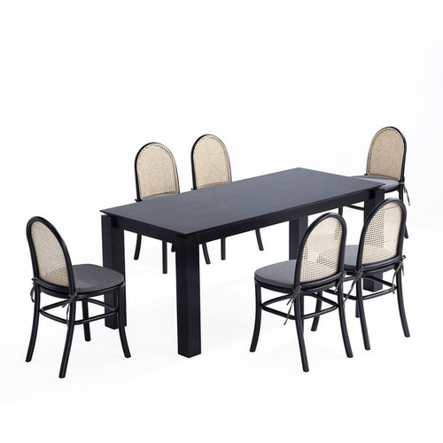 Manhattan Comfort Rockaway And Paragon 1.0 7pc Dining Sets