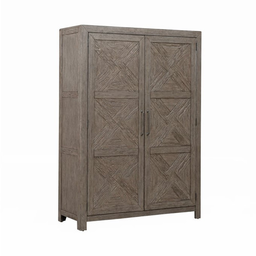 Liberty Skyview Lodge Cobblestone Armoire