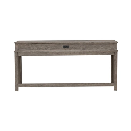 Liberty Skyview Lodge Cobblestone Console Bar Table