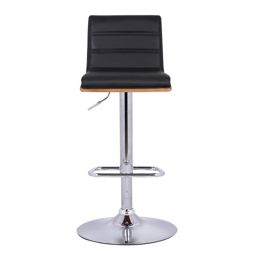 Luxur Living Apoti Black Swivel Bar Stool