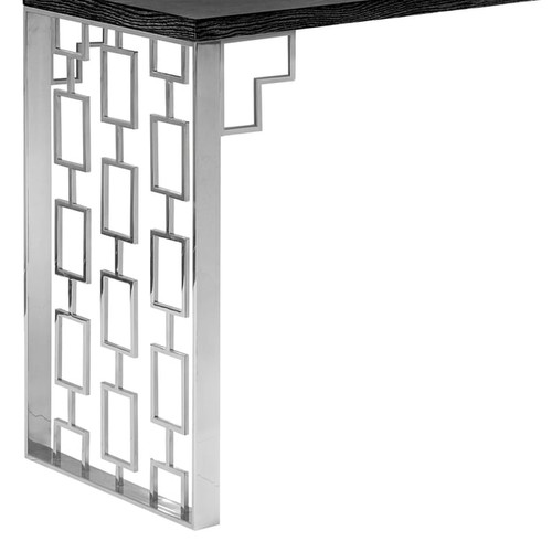 Luxur Living Kanzara Charcoal Console Table