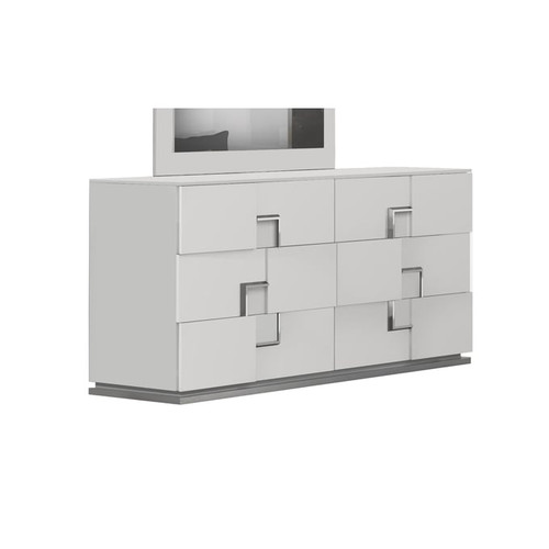 JM Furniture Infinity White Premium Dresser