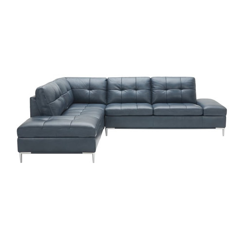 JM Furniture Leonardo Blue LAF Sectionals