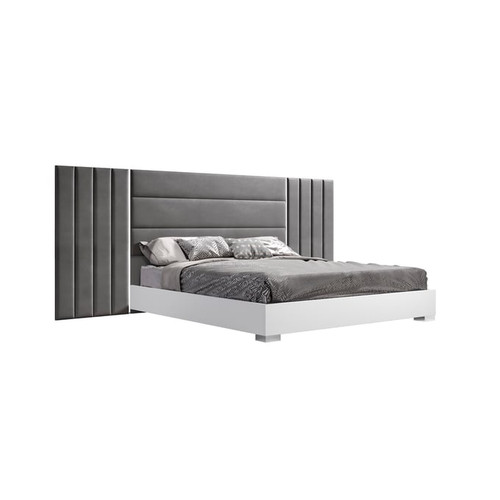 JM Furniture Nina White And Grey Beds