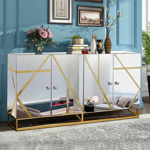 Amazing Timeless Gold Accent Buffet