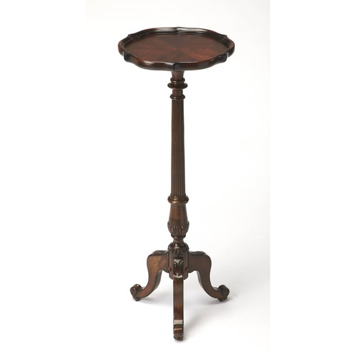 Butler Specialty Chatsworth Dark Brown Pedestal Plant Stand