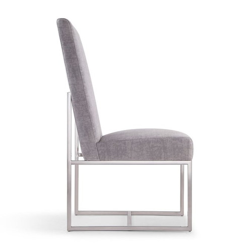 Manhattan Comfort Element Velvet Dining Chairs
