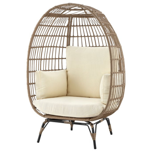 Manhattan Comfort Spezia Freestanding Outdoor Egg Chairs