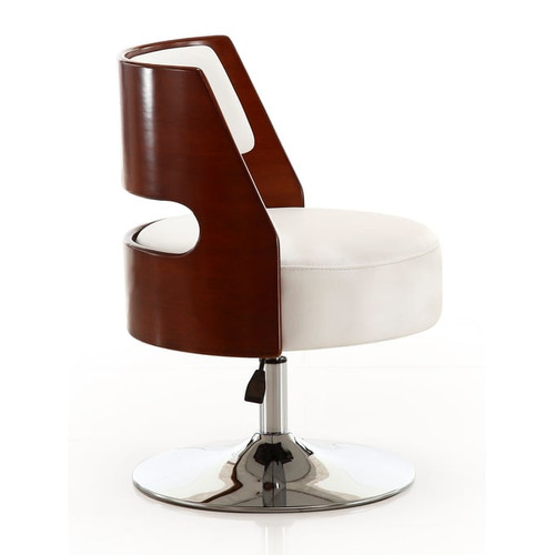 Manhattan Comfort Salon Adjustable Height Swivel Accent Chairs