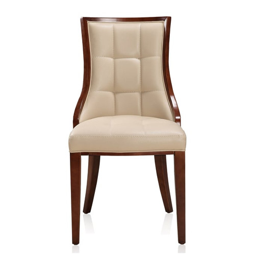 Manhattan Comfort Fifth Avenue Faux Leather Dining Chairs