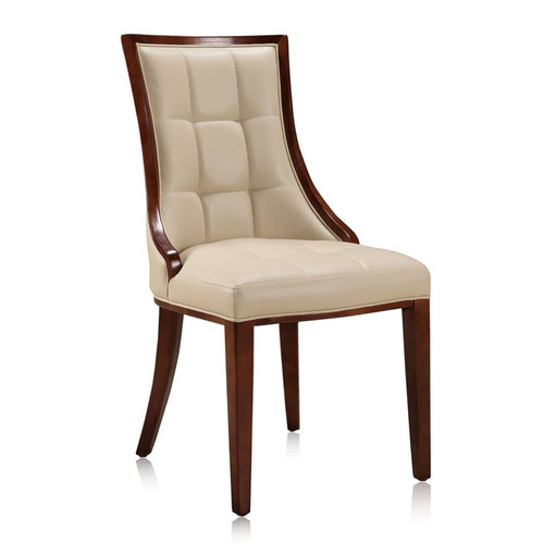 Manhattan Comfort Fifth Avenue Faux Leather Dining Chairs
