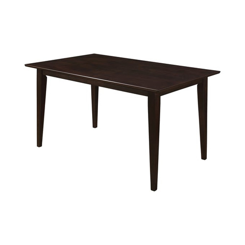 Coaster Furniture Cappuccino Rectangle Dining Table