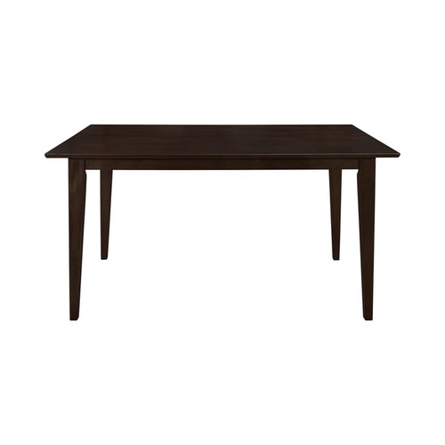 Coaster Furniture Cappuccino Rectangle Dining Table