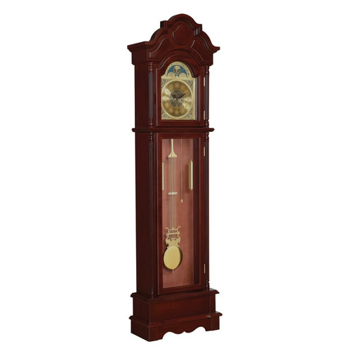 Coaster Furniture Diggory Brown Red Grandfather Clock