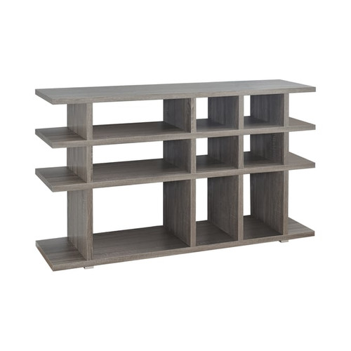 Coaster Furniture Santos Weathered Grey 3 Tier Bookcase