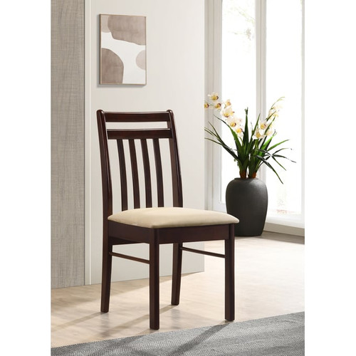 Coaster Furniture Phoenix Cappuccino Light Brown Chair