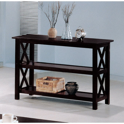 Coaster Furniture Rachelle Deep Merlot Sofa Table