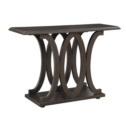 Coaster Furniture Shelly Cappuccino Sofa Table