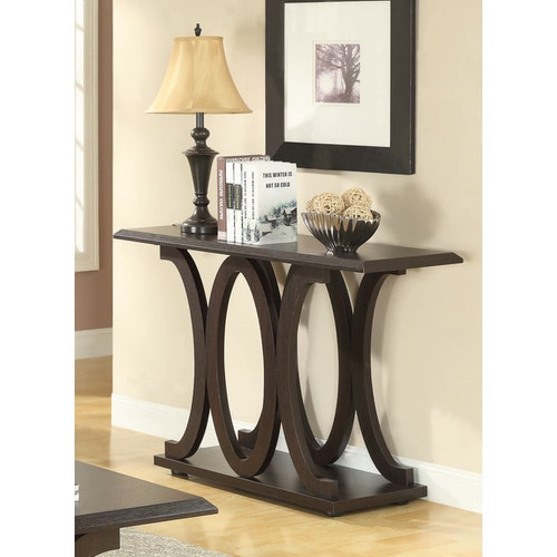 Coaster Furniture Shelly Cappuccino Sofa Table