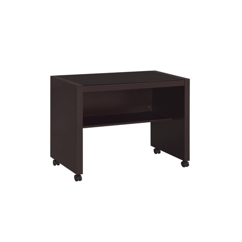 Coaster Furniture Skeena Cappuccino Mobile Return with Casters