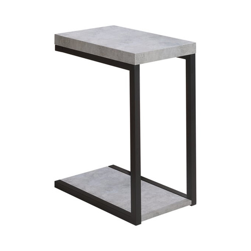 Coaster Furniture Beck Cement Black Accent Table