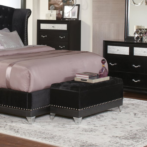 Coaster Furniture Barzini Black Trunk