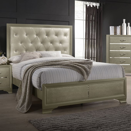 Coaster Furniture Beaumont Upholstered Headboard Beds