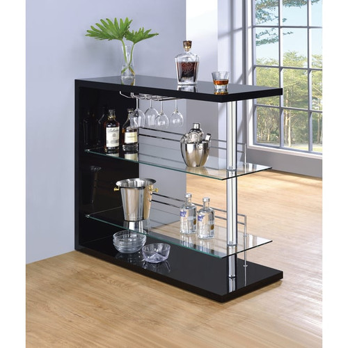 Coaster Furniture Prescott Glass Bar Tables