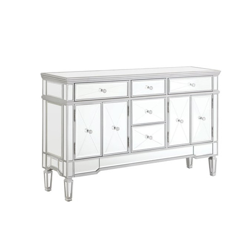 Coaster Furniture Duchess Silver 5 Drawers Accent Cabinet