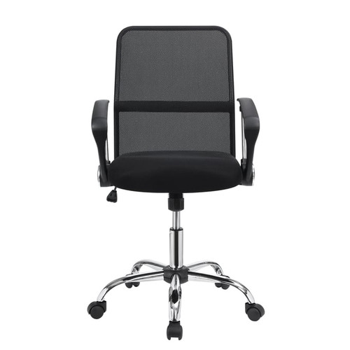 Coaster Furniture Gerta Black Office Chair with Mesh Backrest