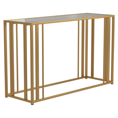 Coaster Furniture Adri Matte Brass Sofa Table